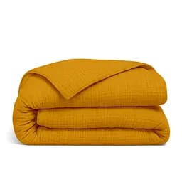 Комплект постільної білизни Cosas Orange CS1 Підлітковий муслін шафран (Muslin_0017Orange_El90-0017Orange_155) - мініатюра 4