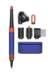 Dyson Стайлер Dyson Airwrap ID HS08 Curly+Coily Long Vinca Blue/Topaz, 1300Вт, темп.режимів-3, насадок-6, кейс, кераміка, синьо-мідний