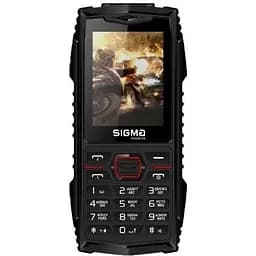 Мобільний телефон Sigma mobile X-treme AZ68 чорно червоний (4827798374924)