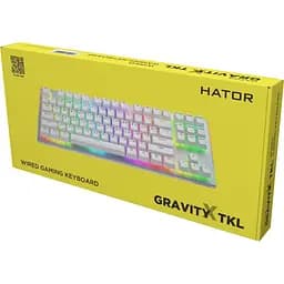 Клавіатура Hator Gravity X TKL Orange USB White (HTK551UA) - мініатюра 10