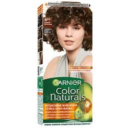 Фарба для волосся Garnier Color Naturals відтінок 4 1/2 темний шоколад 110 мл (C4432526)