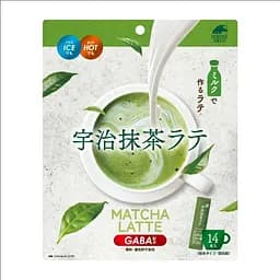 Напиток Латте Unimat Riken из GABA со вкусом чая Матча 140 г (10 г x 14 шт.)