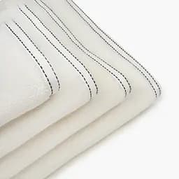 Рушник MBM HOME Слід вітру 30x50 см шпилька айворі (BT-17 S IVORY/PIN) - мініатюра 6