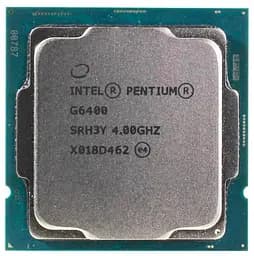 Процесор Intel Pentium G6400 (BX80701G6400) (Socket 1200, 4T, 4.0 ГГц, Box)