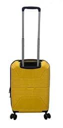 Валіза мала для ручної поклажі Worldline Airtex 291 поліпропілен S Жовтий - мініатюра 3