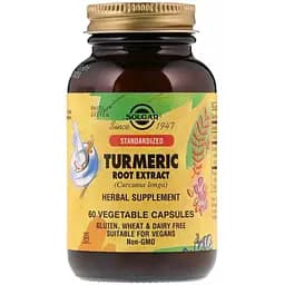 Куркума экстракт Solgar Turmeric 60 капсул