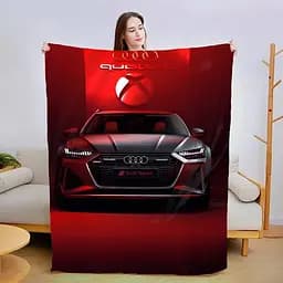 Плед 3D Елітна Audi 2957_B 13429 135х160 см