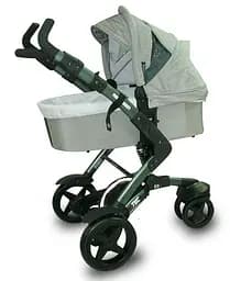 Універсальна коляска 2 в 1 ABC Design 3-Tec Pearl, сірий (31094/407)