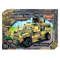 Конструктор Teko 98084 Військова техніка Бронемашина Спартан, 354 деталі