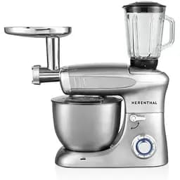 Комбайн кухонний багатофункціональний Herenthal HT-PKM1900.472.9BG сріблястий