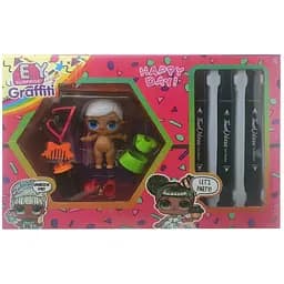 Детская кукла Bambi EY2413 Блондинка в зелёном платье