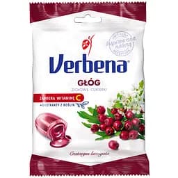Льодяники Verbena з глодом та вітаміном С 60 г