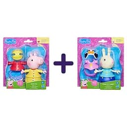 Набір Peppa Figurines Модна пригода: Одягни Пеппу + Одягни Ребеку 
