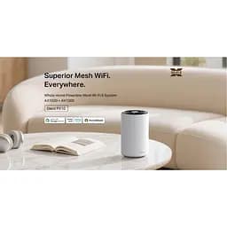 Система WiFi-Mesh TP-Link Deco PX10 AX1500 3xGE LAN/WAN 3 модулі Powerline AV1000 - мініатюра 8
