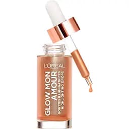 Хайлайтер для обличчя L’Oréal Paris Glow Mon Amour №04 Рожеве золото рідкий 15 мл (A9786800) - мініатюра 2