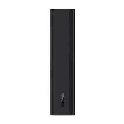 Зовнішній акумулятор Baseus павербанк Adaman Metal Digital Display Overseas Edition 30W 10000 mAh Black (PPAD040101) - мініатюра 6