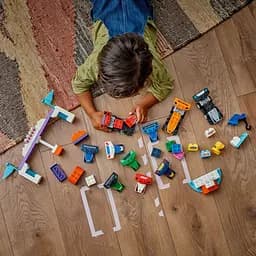 Конструктор LEGO DUPLO Автомобілі для перегонів і пілоти команд Формули-1, 70 деталей (10445) - мініатюра 6