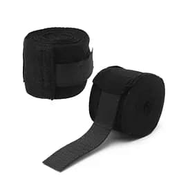 Боксерські бинти Hard NE-BOX-N1BK 3 метри, нейлонові, чорні