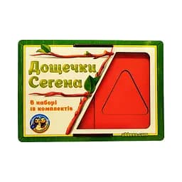 Вкладыши Доски Сегена "фигуры, цвета" Ubumblebees (ПСД212) PSD212