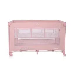 Дворівневий манеж для дітей від народження Noemi 2 Layers Mellow Rose Star Lorelli Рожевий - мініатюра 2