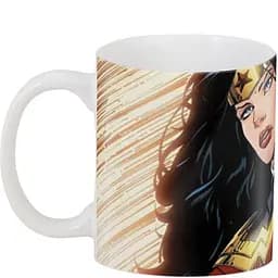 Кухоль GeekLand Чудо-Жінка Wonder Woman АРТ WW.02.021 330 мл білий - мініатюра 3