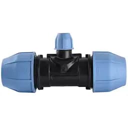 Тройник редукционный ПНД Vsplast 63x25x63 3004 000007911