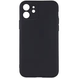 Чехол TPU Epik Black Full Camera для Apple iPhone 12 (6.1)
