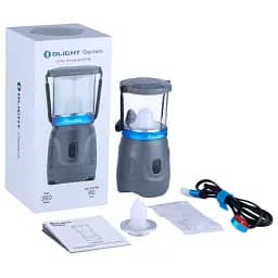 Ліхтар кемпінговий Olight Olantern Grey. Дві насадки в комплекті - мініатюра 9