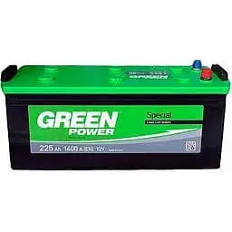 Акумулятор Green Power 6СТ-225Ah (+/-) Аз 1400A (EN)
