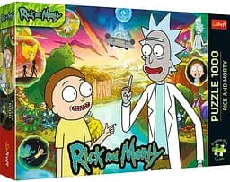 Набір Пазли (1000 елм.) - "Рік і Морті"/Trefl