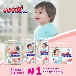 Трусики-підгузки Goo.N Plus XL (12-20 кг) 38 шт. для дітей унісекс (878588) - мініатюра 11