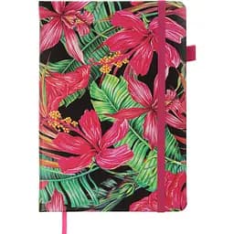 Блокнот діловий Buromax Exotic А5 96 арк. в клітинку обкладинка штучна шкіра малиновий (BM.295124-29)