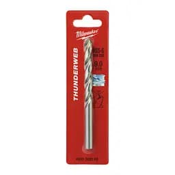 Свердло по металу THUNDERWEB HSS-G MILWAUKEE DIN338, діаметр 9,0x125х81мм