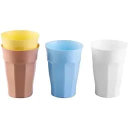 Набір пластикових чашок Lora French Cups 348 мл 4 шт.