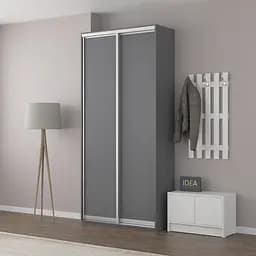 Шафа-купе Idea серія 5 110 x 45 x 210 см Антрацит