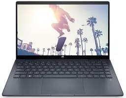 Ноутбук HP Pavilion x360 14-ek0015ru 14' FHD IPS, Intel i5-1235U, 16GB, F1024GB, UMA, DOS, синий (826T0EA)