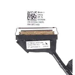 Шлейф матриці для Dell Inspiron 14 5488 5480 5482 (eDP 30pin, 03J5DW, 450.0F901.0021, 450.0F901.0011, Оригінал) - мініатюра 2