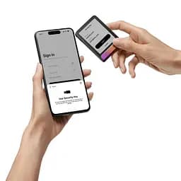 Криптогаманець Ledger Flex Ferro Fuchsia, сенсорний мультивалютний апаратний криптовалютний гаманець з холодним зберіганням, E Ink, підтримкою жестів, підключенням USB/Bluetooth/NFC, комплектом Recovery Key, сумісністю з iOS/Android/Windows/macOS - мініатюра 4