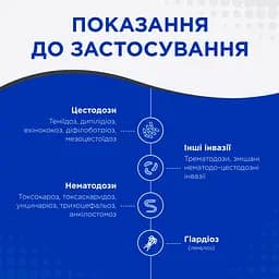 Таблетки антигельмінтні ModeS Kvantefen для котів та собак малих порід 4 шт. - мініатюра 5