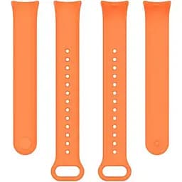 Ремінець DK CDK для Xiaomi Mi Smart Band 10 Silicone Sport Band (015812) (orange) - мініатюра 2