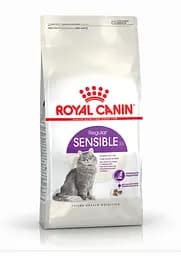 Сухой корм для кошек Royal Canin Sensible с чувствительных пищеварением, мясо птицы и рис, 2 кг