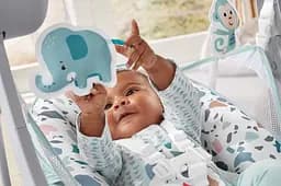 Портативна колиска-гойдалка Fisher-Price Веселе гойдання (GPD12) - мініатюра 9
