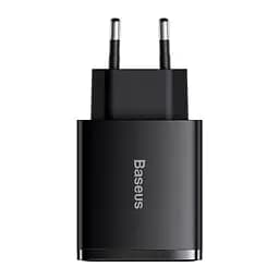 Адатер сетевой Baseus Compact Quick Charger 2USB/1Type-C, 30W/3A, PD/QC| (CCXJ-E02)