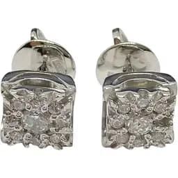 Срібні сережки Qvaliz з фіанітами. 90200101