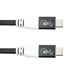 Кабель San Guan USB Type-C - USB Type-C PD 100W, 40Gbps, 3м