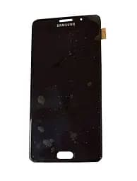 Матриця з тачскріном модуль для Samsung Galaxy A7 2016 SM-A710F золотистий