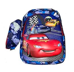 Рюкзак C 65139 пластикова вставка, пенал, регульовані лямки, 2 відділи, в пакеті (6900067651396) Тачки Вид 6