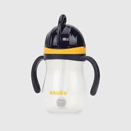 Поїльник з трубочкою Akuku A0165 Жовтий (2000990269690)