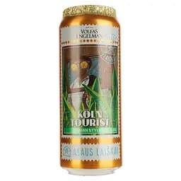 Пиво Volfas Engelman Köln Tourist светлое 5% 0.5 л ж/б