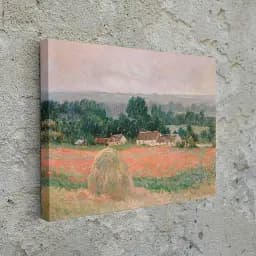 Інтер'єрна картина Стіг сіна в Живерні, Клод Моне, Claude Monet, Haystack at Giverny, інтер'єрний декор, 45×60 см (id6892) - мініатюра 2